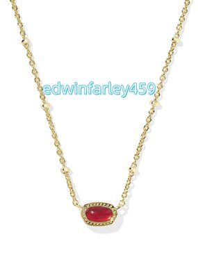 Mini Elisa Gold Satellite Short Pendant Necklace